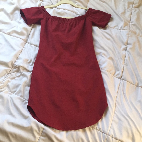 a'gaci Dresses & Skirts - Burgundy small dress.